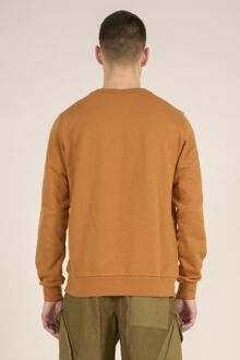 KnowledgeCotton Apparel Sweater Oranje - L