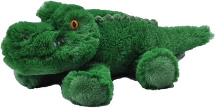 Knuffel Alligator Ecokins Mini Junior 20 Cm Pluche Groen