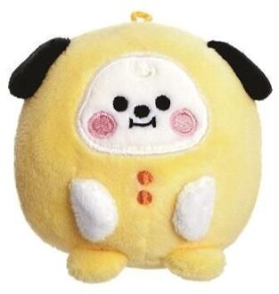 knuffel chimmy baby pong pong junior 8 cm pluche geel