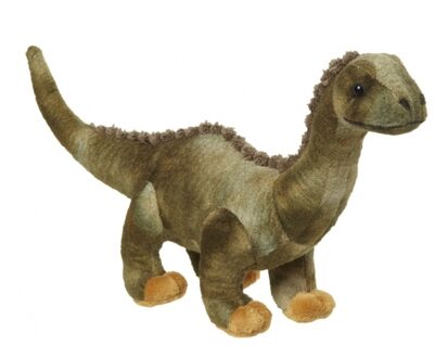 Knuffel Diplodocus dinosaurier 32 cm - Knuffeldier Groen