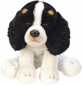 Knuffel hond - Cavalier King Charles Spaniel - 13 cm - pluche - knuffeldier Multi