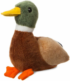 Knuffel Mini Flopsie Mallard Eend 20,5 Cm Bruin