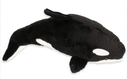 Knuffel orka knuffel - 22 cm - pluche - orkaknuffel - orca - knuffeldier