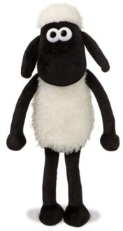 knuffel Shaun het schaap 20,5 cm wit/zwart