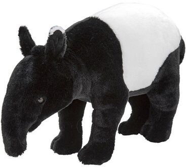 Knuffel tapir zwart/wit 26 cm knuffels kopen