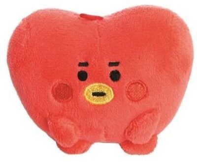 knuffel tata baby pong pong junior 8 cm pluche rood