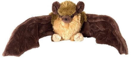 Knuffel Vleermuis Junior 20 Cm Pluche Bruin
