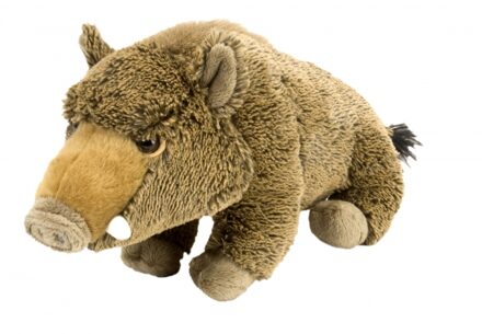 Knuffel Zwijn Junior 30 Cm Pluche Bruin