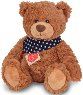 Knuffeldier beer Teddy - zachte pluche stof - premium kwaliteit knuffels - bruin - 30 cm