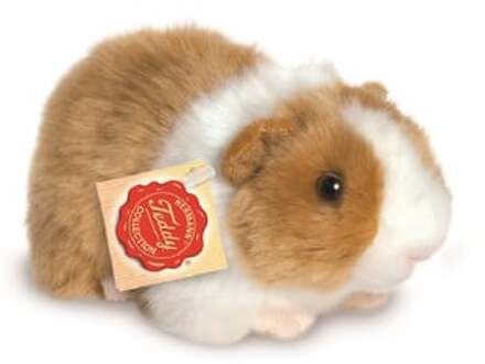 Knuffeldier Cavia - pluche stof - premium kwaliteit knuffels - multi kleuren - 20 cm - Knuffel huisdieren Multikleur