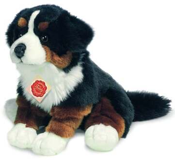 Knuffeldier hond Berner Sennen - pluche - premium knuffels - multi kleur - 29 cm - Knuffel huisdieren Multikleur