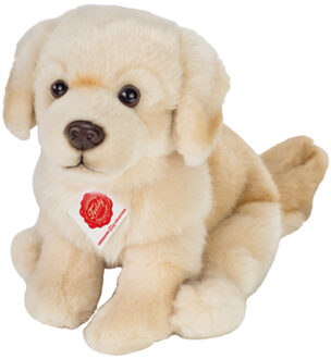 Knuffeldier hond Golden Retriever - pluche - premium knuffels - blond - 25 cm - Knuffel huisdieren Crème