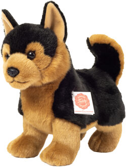 Knuffeldier hond Herdershond - zachte pluche stof - premium kwaliteit knuffels - 23 cm Multi
