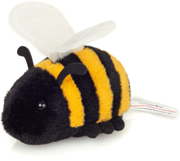 Knuffeldier Honingbij - pluche knuffel - premium kwaliteit knuffels - 11 cm - bijen knuffel