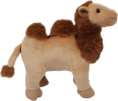 Knuffeldier Kameel - zachte pluche stof - premium kwaliteit knuffels - lichtbruin - 32 cm