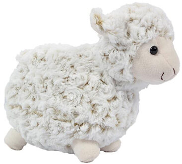 Knuffeldier Schaap/lammetje - zachte pluche stof - premium kwaliteit knuffels - wit - 26 cm