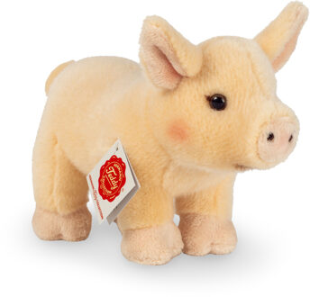 Knuffeldier varken/biggetje - zachte pluche stof - premium kwaliteit knuffels - roze - 20 cm