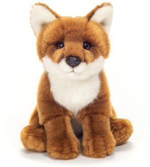 Knuffeldier Vos - zachte pluche stof - premium kwaliteit knuffels - rood - 20 cm