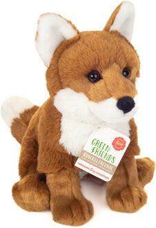 Knuffeldier Vos - zachte pluche stof - premium kwaliteit knuffels - rood - 20 cm