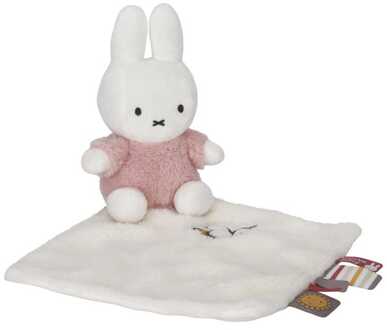 Knuffeldoekje Fluffy pink Roze