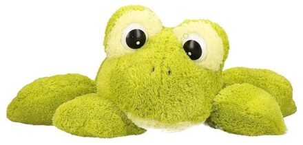 Knuffelparadijs Pluche knuffel grote kikker 97 cm - Knuffeldier Groen