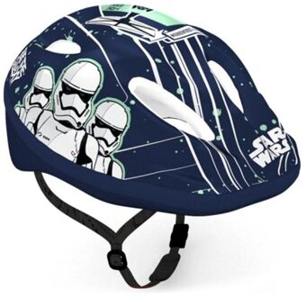 Knus fietshelm Stormtrooper jongens donkerblauw maat 52/56 cm