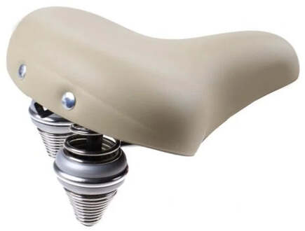 Knus Fietszadel Knus Supreme - Creme | Glad