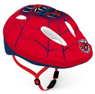 Knus spider-man kinderhelm jongens rood maat 52-56 cm