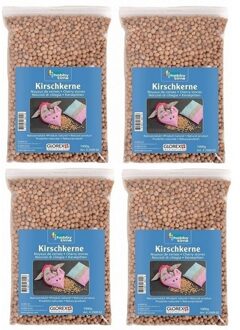 Knutsel/hobby Kersenpitten - 4x - 1 kilo - warmtezak kersenpitten - voor in de magnetron