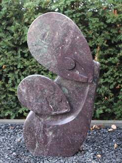 Kobaltstenen tuinbeeld Gathering