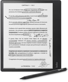 Kobo Elipsa 2E met Kobo stylus 2 E-reader Zwart