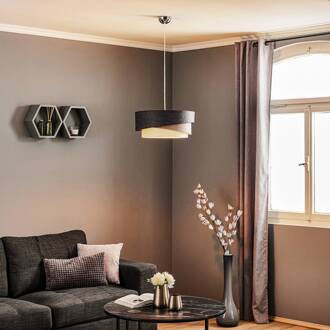 Kobo hanglamp, grafiet/grijs/wit grafietgrijs, grijs, wit
