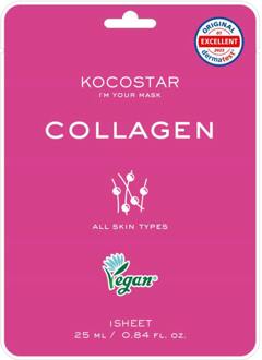 KOCOSTAR Gezichtsmasker KOCOSTAR Collagen Mask Sheet 25g