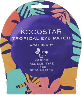 KOCOSTAR Oogmasker KOCOSTAR Tropical Eye Patch Acai Berry 1 paar