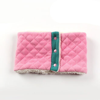 Kocotree Voor 2-12 Jaar Oud Herfst Winter Kinderen Loop Plus Fluwelen Verdikking Sjaal Jongens En Meisjes Kids Ring sjaals Roze