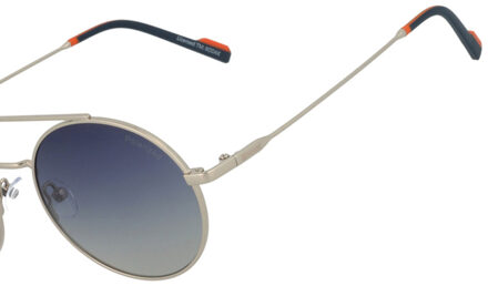 Kodak CF90000 Ronde Gepolariseerde Zonnebril voor Mannen en Vrouwen Zilver - One Size