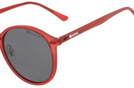 Kodak CF90016 Ronde Gepolariseerde Zonnebril voor Mannen en Vrouwen - maat Rood