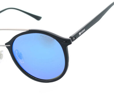 Kodak CF90024 Ronde Gepolariseerde Zonnebril voor Heren en Dames Zwart