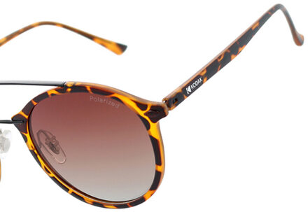 Kodak CF90024 Ronde Gepolariseerde Zonnebril voor Mannen en Vrouwen Bruin - One Size