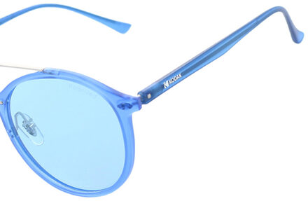 Kodak CF90024 Ronde Polaroid Zonnebril voor Mannen en Vrouwen Blauw