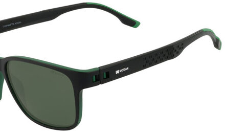 Kodak CF90085 Heren Gepolariseerde Rechthoekige Zonnebril Grijs - One Size