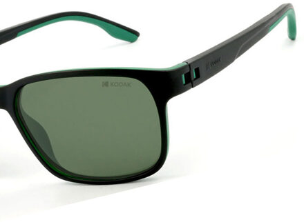 Kodak CF90114 Heren Gepolariseerde Vierkante Zonnebril Zwart