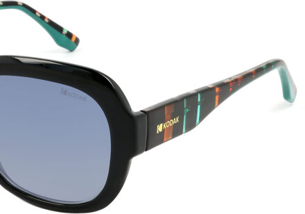 Kodak CF90126 Dames Gepolariseerde Ovale Zonnebril - maat Zwart