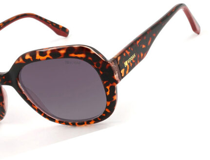 Kodak CF90126 Dames Polaroid Ovale Zonnebril - maat Bruin