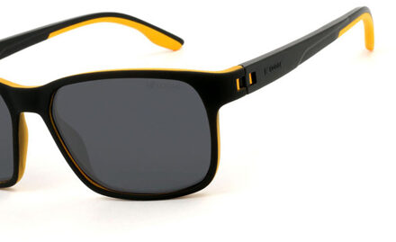 Kodak CF90145 Heren Gepolariseerde Vierkante Zonnebril - maat Zwart