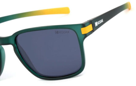 Kodak CF90155 Heren Gepolariseerde Vierkante Zonnebril - maat Groen