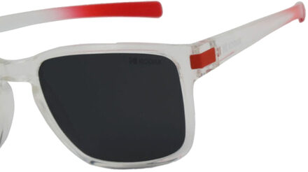 Kodak CF90155 Heren Gepolariseerde Vierkante Zonnebril - maat Transparant