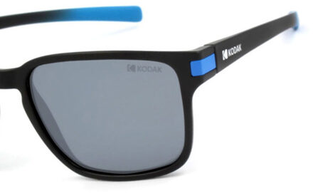 Kodak CF90155 Heren Gepolariseerde Vierkante Zonnebril - maat Zwart