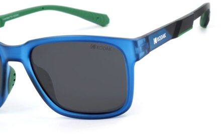 Kodak CF90158 Heren Gepolariseerde Vierkante Zonnebril Blauw - One Size