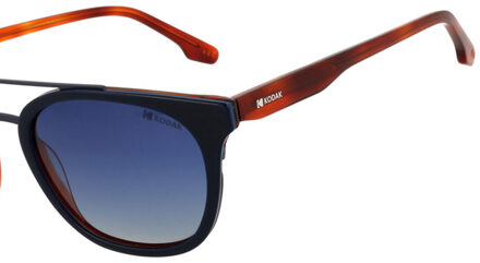 Kodak FI40001 Heren Gepolariseerde Vierkante Zonnebril Blauw - One Size